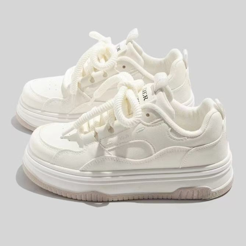 Round-toe Lace-up Casual White - Vans Shoes Old Skool 评论和价格