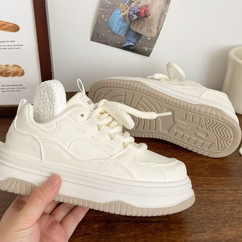 Round-toe Lace-up Casual White - Vans Shoes Old Skool 评论和价格