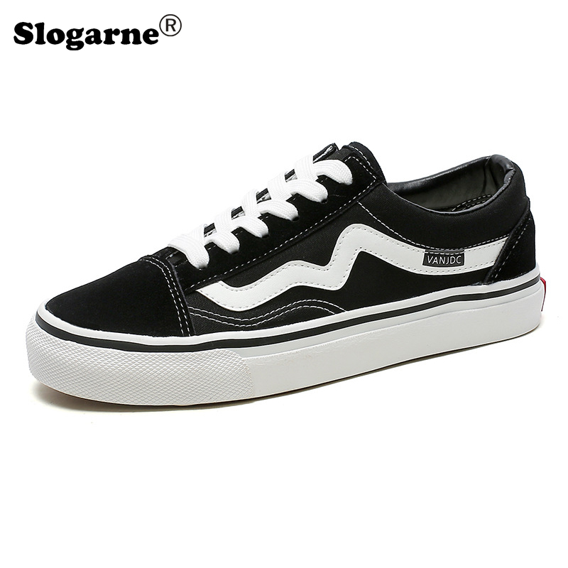 Lady Autumn Winter Casual Snea - Vans Shoes Old Skool 评论和价格