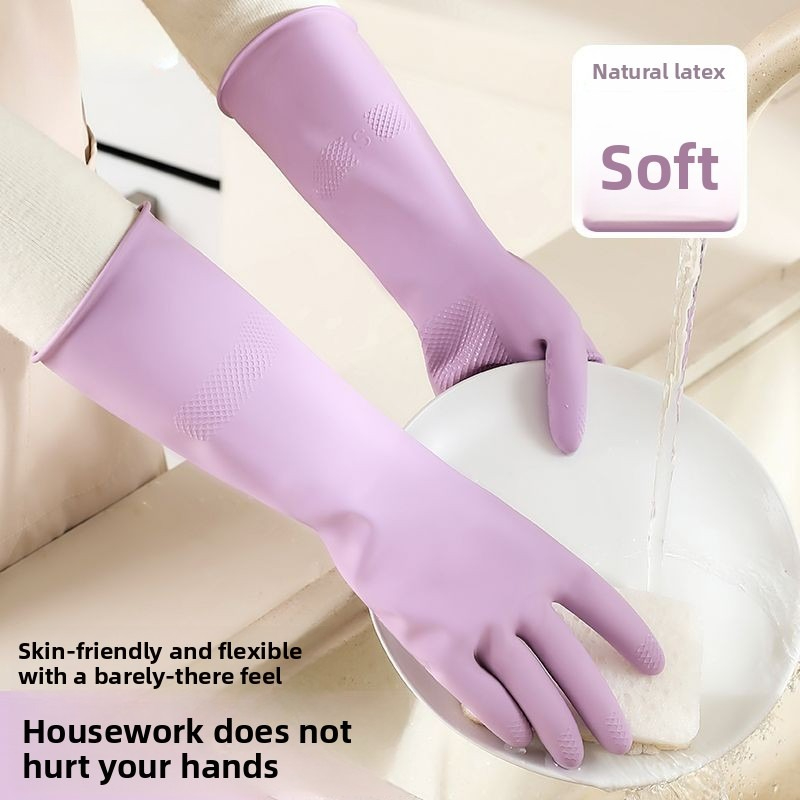 Latex Dish Washing Gloves,with - Dish Glove Rubber 评论和价格
