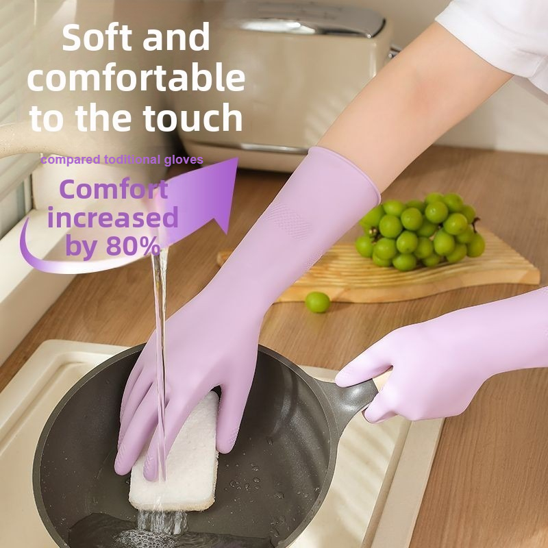 Latex Dish Washing Gloves,with - Dish Glove Rubber 评论和价格