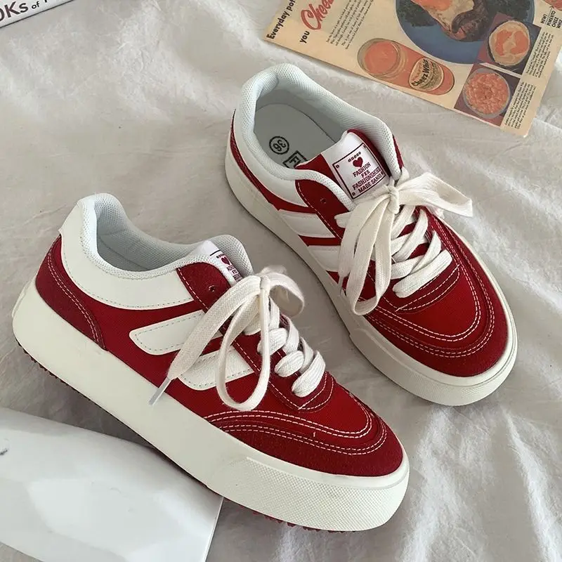 2024 New Red Women Vulcanize S - Vans Shoes Old Skool 评论和价格