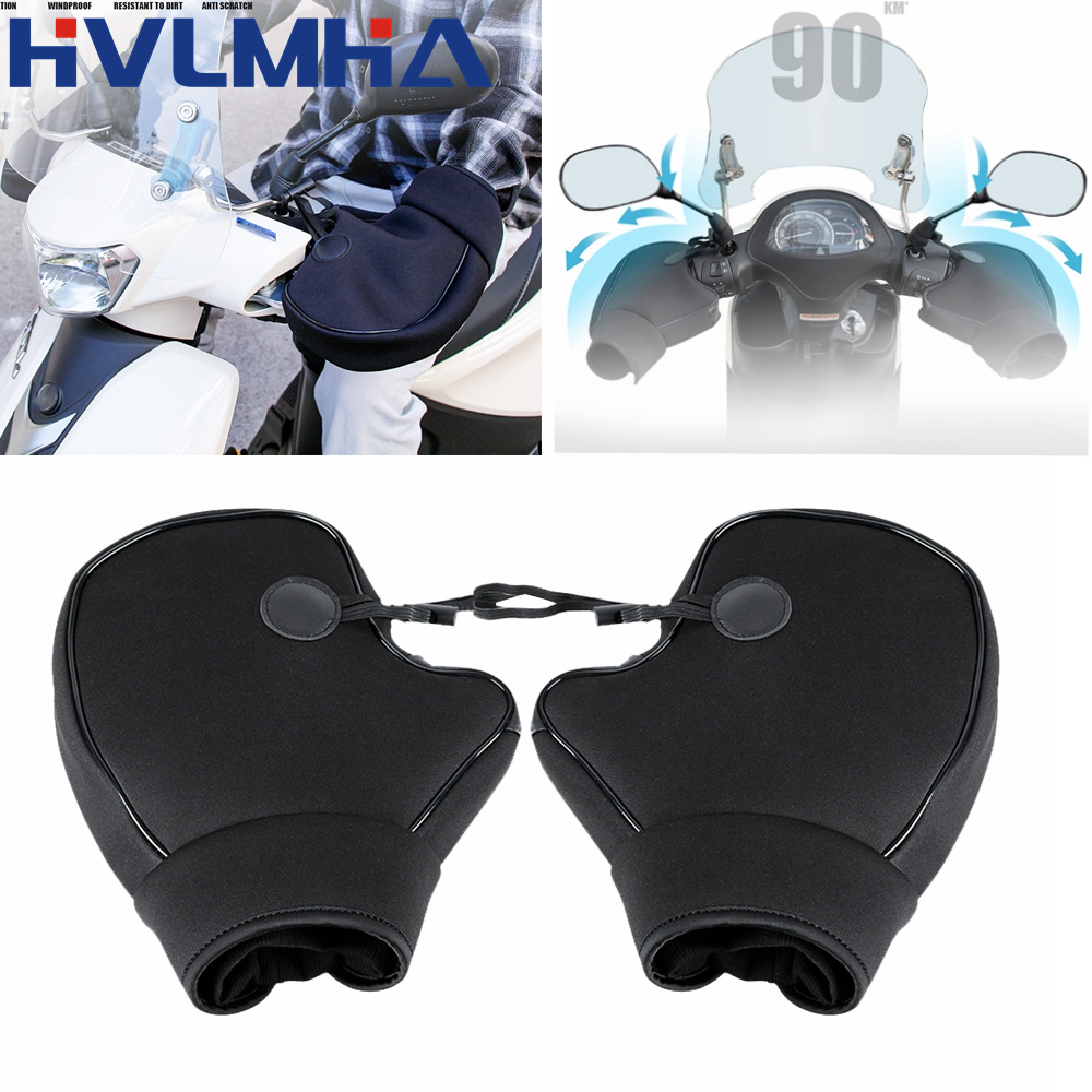 Motorcycle Thick Warm Handleba - Heat Resistant Glove 评论和价格