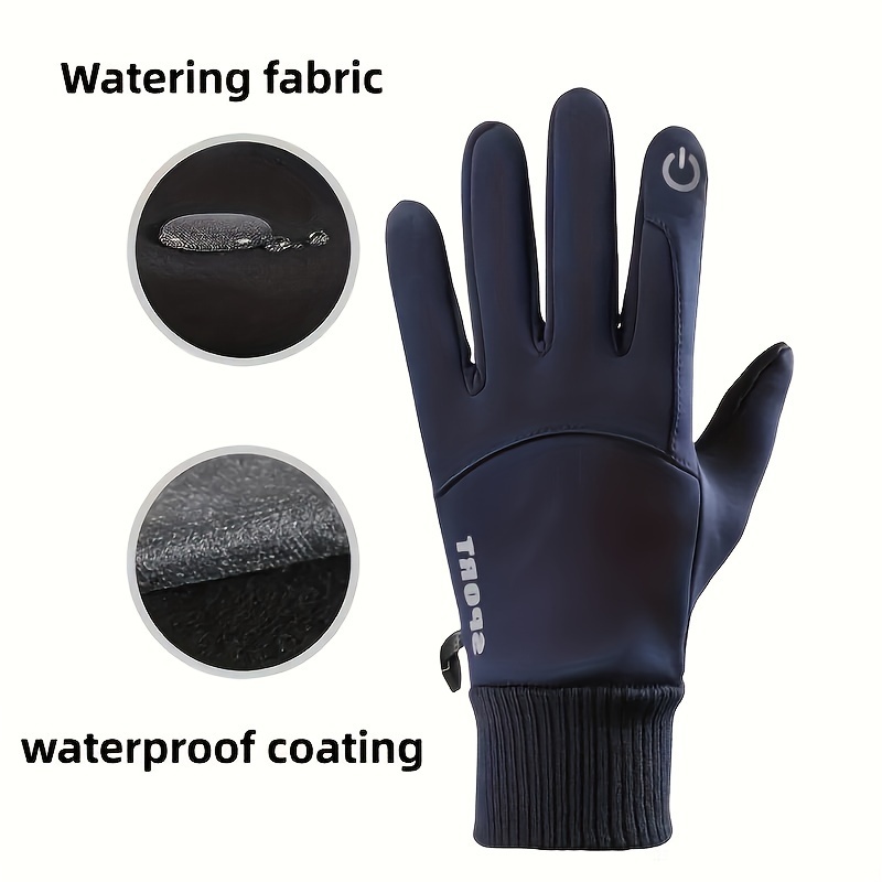 Winter Cycling Gloves Windproo - Ski Glove Waterproof 评论和价格