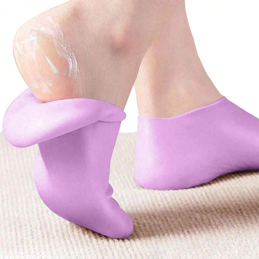 1Pair Silicone Foot Care Socks - Latex Disposable Glove 评论和价格