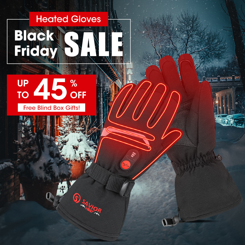 SNOW DEER Winter Heated Gloves - Ski Glove Waterproof 评论和价格