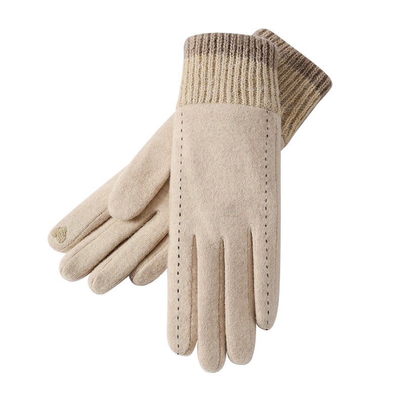 New winter gloves women outdoo - Wool Glove Lined 评论和价格