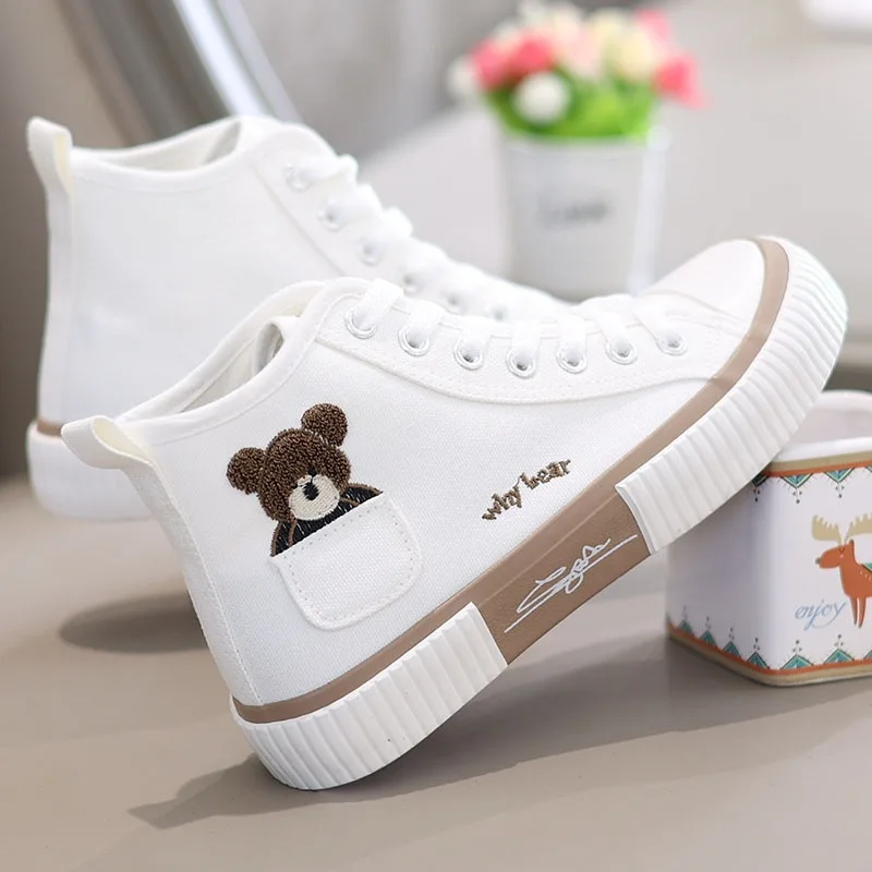Cute Canvas Shoes Women Breath - Vans Shoes Old Skool 评论和价格