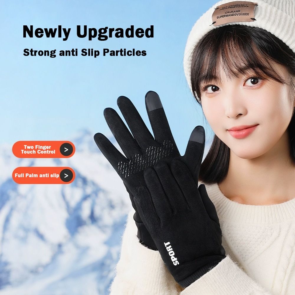 Driving Mittens Fleece Lining  - Leather Driving Glove 评论和价格