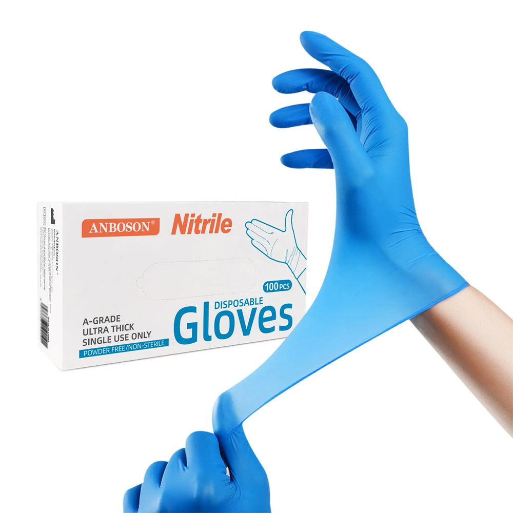 Nitrile Exam Gloves-Blue Latex - Exam Glove Nitrile 评论和价格