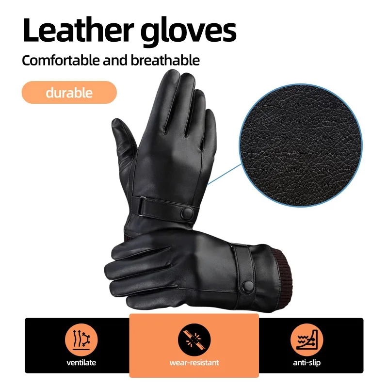 Simple Advanced Men's Gloves P - Leather Driving Glove 评论和价格