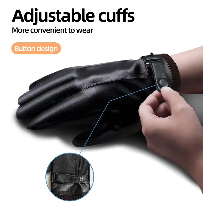 Simple Advanced Men's Gloves P - Leather Driving Glove 评论和价格