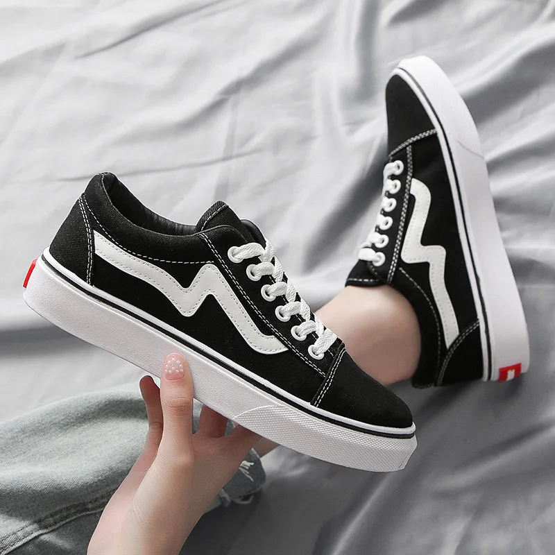 2025 Spring New Canvas Shoes f - Vans Shoes Old Skool 评论和价格